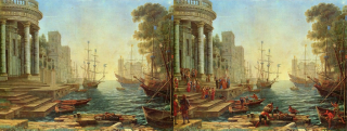 Illustration for article titled Famous works of art, with all of the characters mysteriously removed